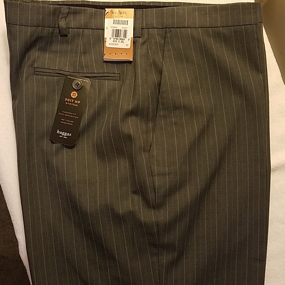 Plain Front Pants-NWT